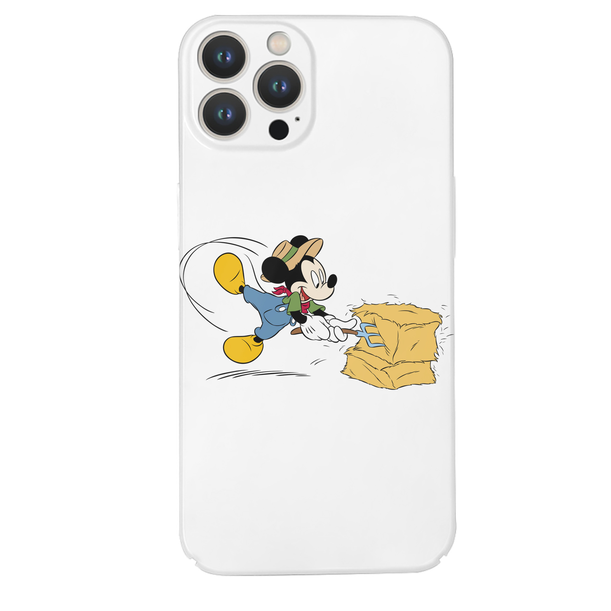 （画像用） ミッキーマウス Mickey Mouse 【iPhone 14シリーズ対応】ハードケース